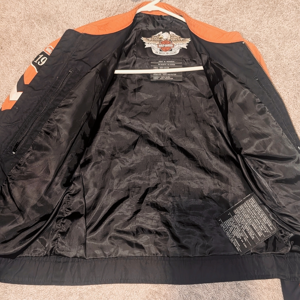 Bomber Harley Davidson Riding Jacket Women's Biker - Picture 3 of 4
